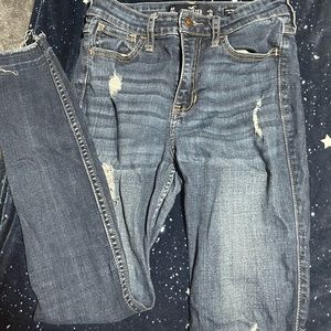 Hollister high rise skinny jeans
